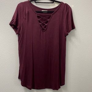 Maroon Shirt